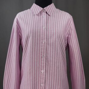Orvis Long Sleeve Button Down Striped Shirt
